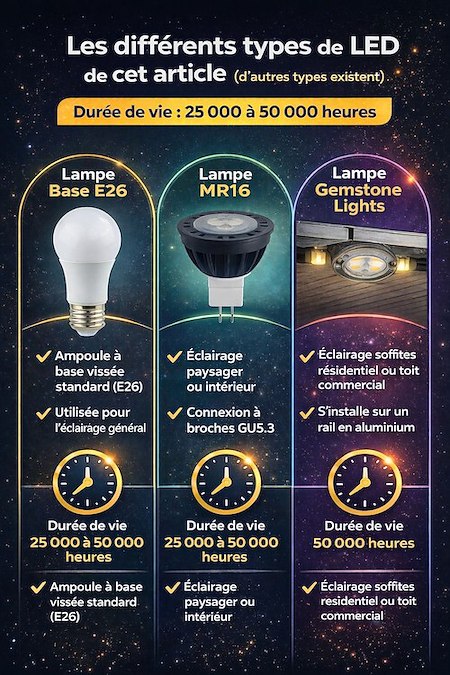 Guide clair et complet sur la durée d’allumage optimale des lumières LED Introduction